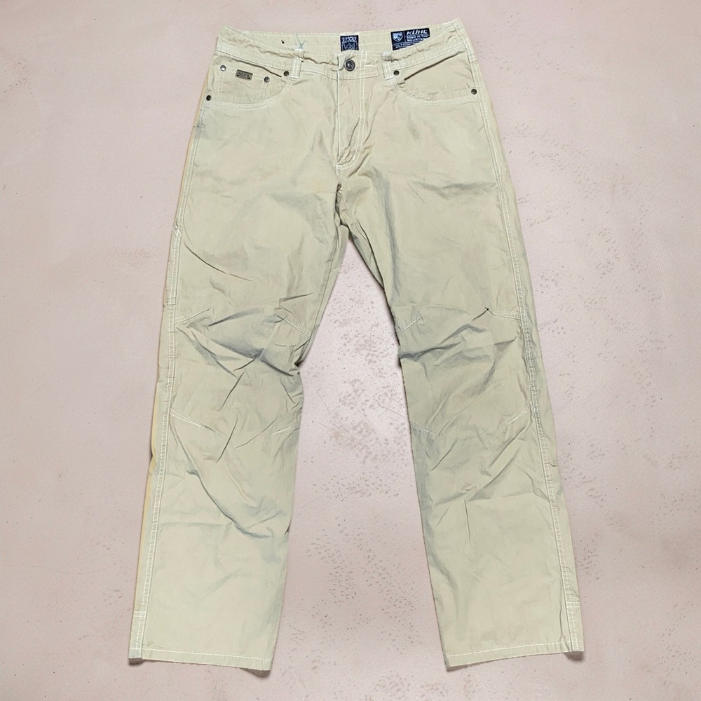 Kuhl Revolvr Mens 32x32 Gray Outdoor Hiking Pants Solid Regular Fit